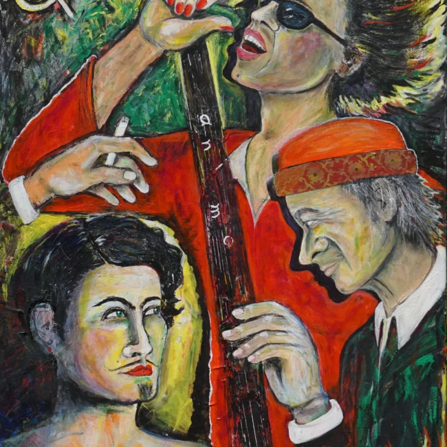 Ex animo 100 x 80 cm