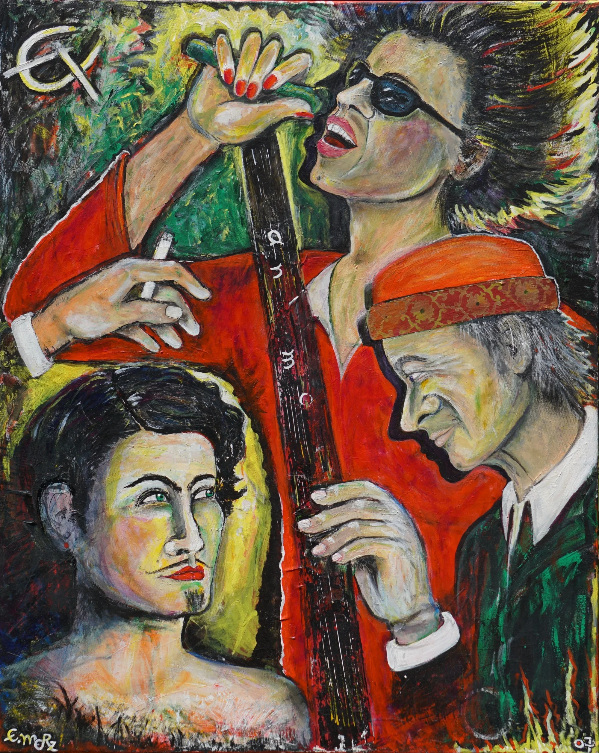 Ex animo 100 x 80 cm