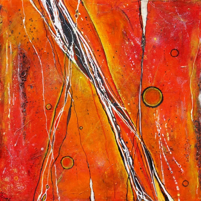 Mars Mission I – 100 x 100 cm