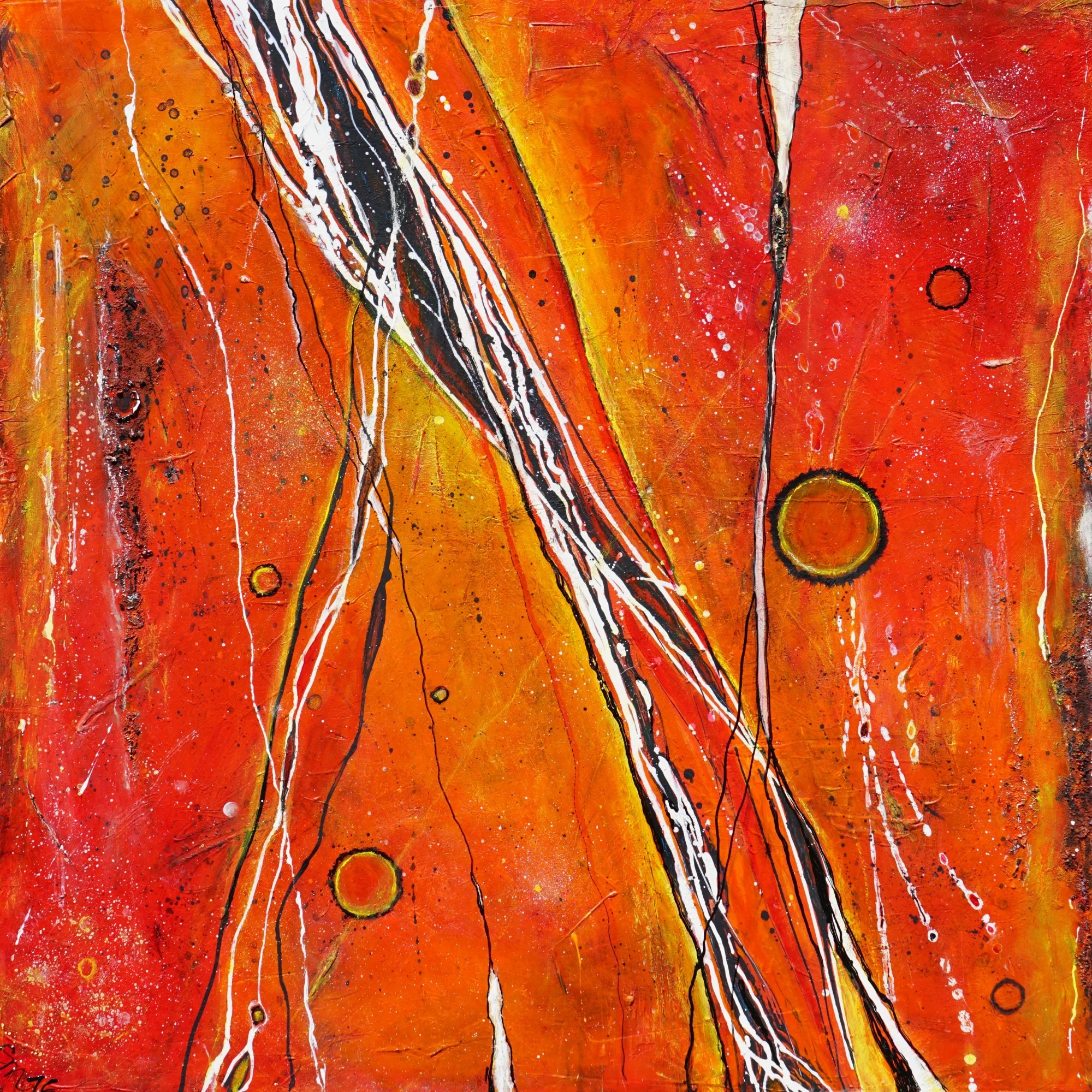 Mars Mission I – 100 x 100 cm