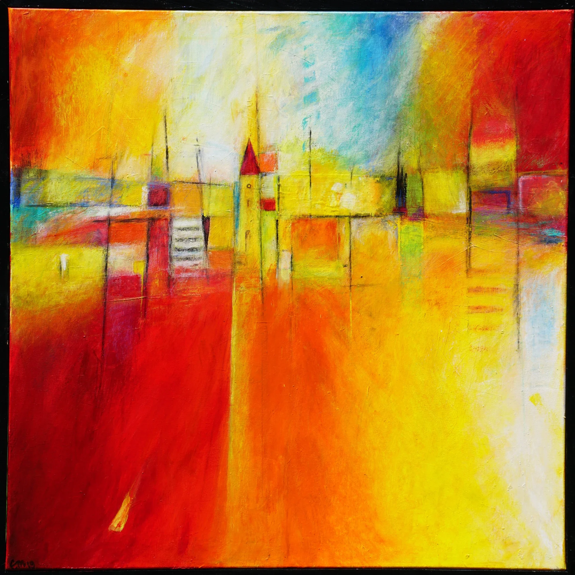 o. T. – 70 x 70 cm